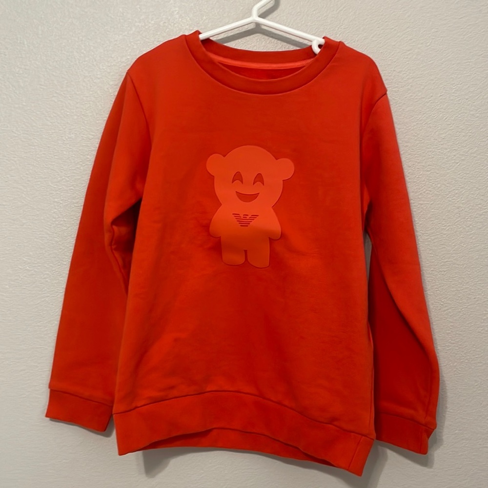 Emporio Armani Manga Bear logo Sweatshirt